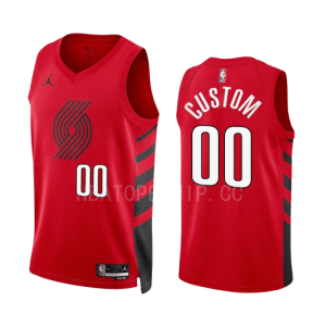 Custom Portland TrailBlazers 2025-26 Statement Jersey