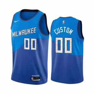 Custom Milwaukee Bucks City Edition Jersey