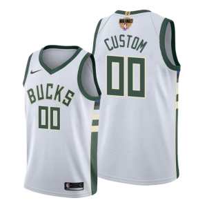 Custom 2021 Finals Milwaukee Bucks Jersey