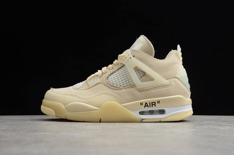 Jordan 4 Retro Off-White Sail