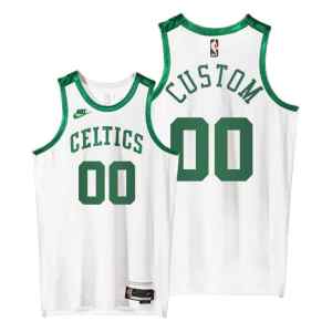 Custom Boston Celtics 75th Anniversary Jersey