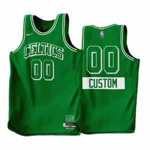 Custom Boston Celtics 2021-22 City Edition Jersey