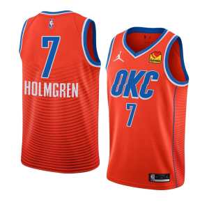 Chet Holmgren Oklahoma City Thunder Statement Jersey