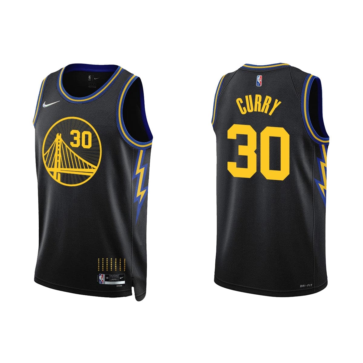 Stephen Curry Golden State Warriors 2021-22 City Edition Jersey