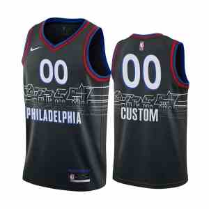 Custom Philadelphia 76ers City Edition Jersey