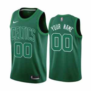 Custom Boston Celtics 2020-21 Earned Edition Jersey