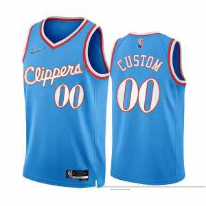 Custom Los Angeles Clippers 2021-22 City Edition Jersey