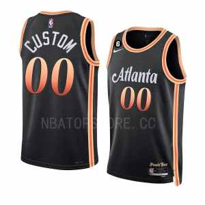 Custom Atlanta Hawks 2022-23 City Edition Jersey