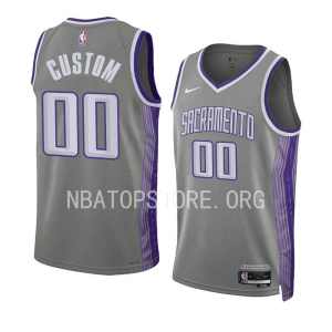 Custom Sacramento Kings 2022-23 City Edition Jersey
