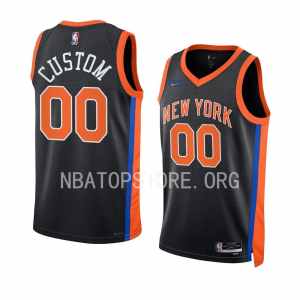 Custom New York Knicks 2022-23 City Edition Jersey