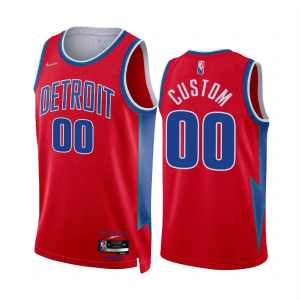 Custom Detroit Pistons 2021-22 City Edition Jersey