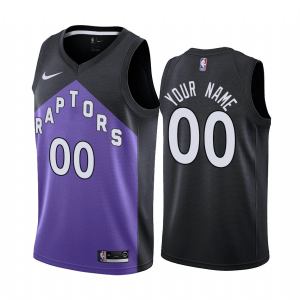 Custom Toronto Raptors 2020-21 Earned Edition Jersey