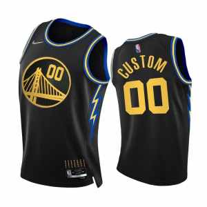 Custom Golden State Warriors 2021-22 City Edition Authentic Jersey