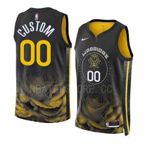 Custom Golden State Warriors 2022-23 City Edition Jersey