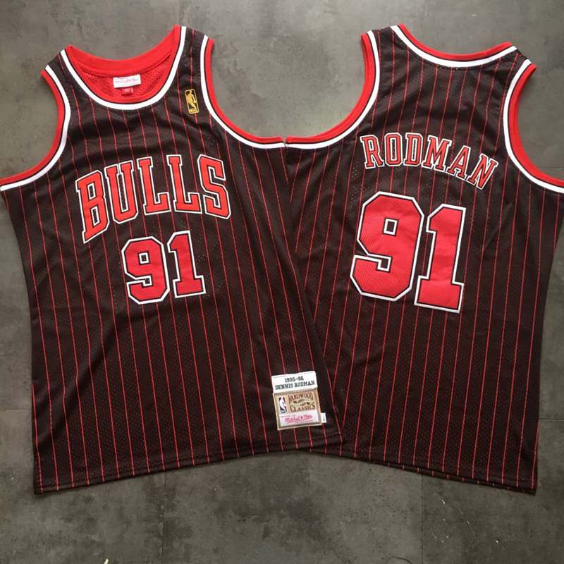 Dennis Rodman Chicago Bulls Throwback Jersey - Image 6
