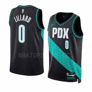 Damian Lillard Portland Trailblazers 2022-23 City Edition Jersey