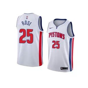 Derrick Rose Detroit Pistons Jersey