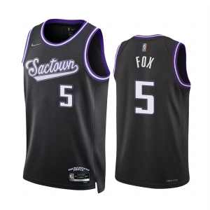 De'Aaron Fox Sacramento Kings 2021-22 City Edition Jersey