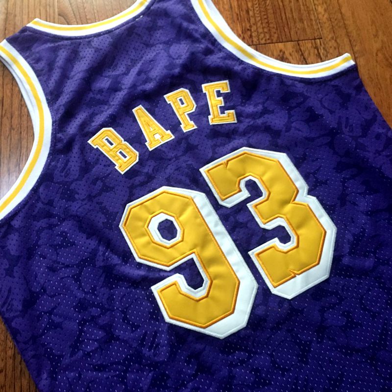 BAPE Los Angeles Lakers Jersey - Image 3