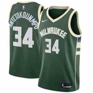 Giannis Antetokounmpo Milwaukee Bucks Jersey