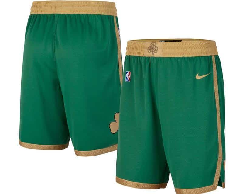Boston Celtics City Edition Basketball Shorts