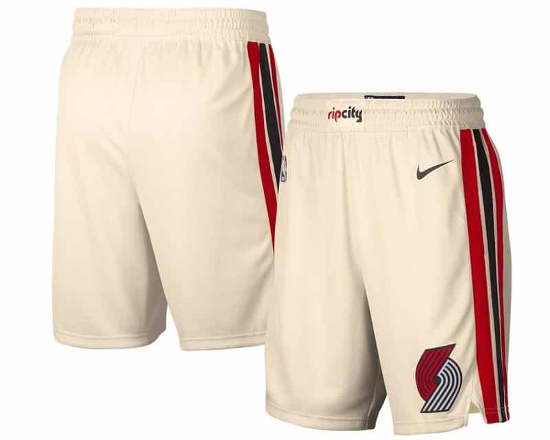 Portland Trailblazers City Edition Basketball Shorts