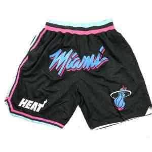 Miami Heat Black Basketball Shorts