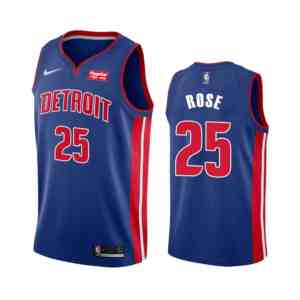 Derrick Rose Detroit Pistons Jersey