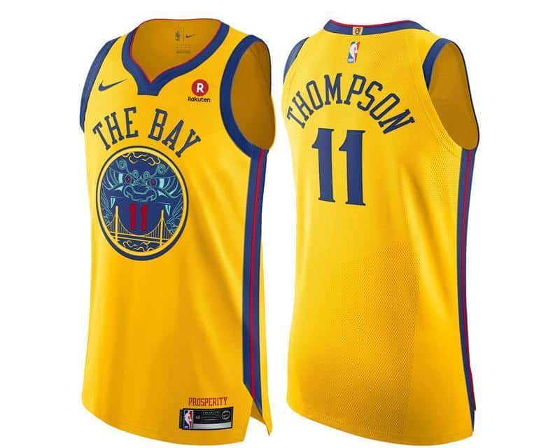 Klay Thompson Golden State Warriors Jersey