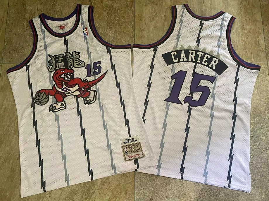Vince Carter Toronto Raptors Chinese New Year Throwback Jersey - Image 2