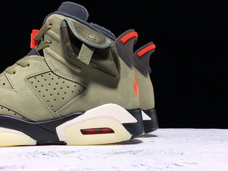 Jordan 6 Retro Travis Scott Olive - Image 7