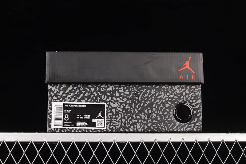 Jordan 3 Retro Black Cat - Image 6