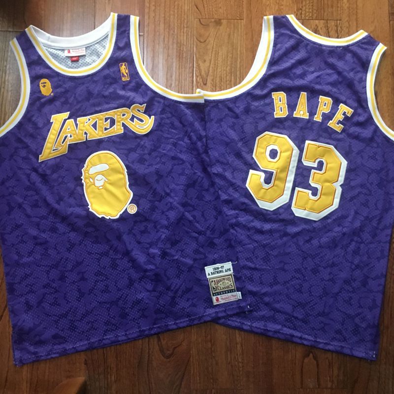 BAPE Los Angeles Lakers Jersey - Image 11