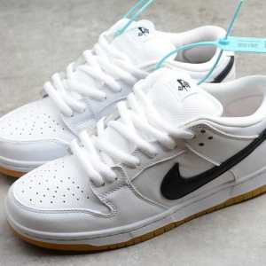 SB Dunk Low Orange Label White Black