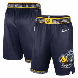 Memphis Grizzlies 2021-22 City Edition Basketball Shorts