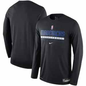 Dallas Mavericks Practice Long Sleeve