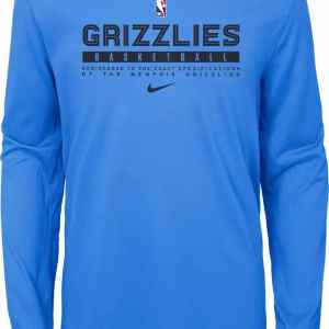 Memphis Grizzlies Practice Long Sleeve