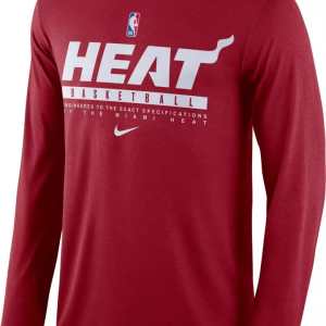 Miami Heat Practice Long Sleeve