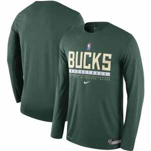 Milwaukee Bucks Practice Long Sleeve