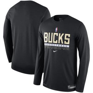 Milwaukee Bucks Practice Long Sleeve