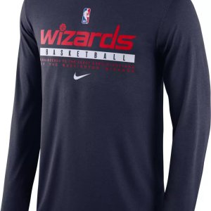 Washington Wizards Practice Long Sleeve
