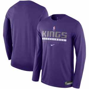 Sacramento Kings Practice Long Sleeve