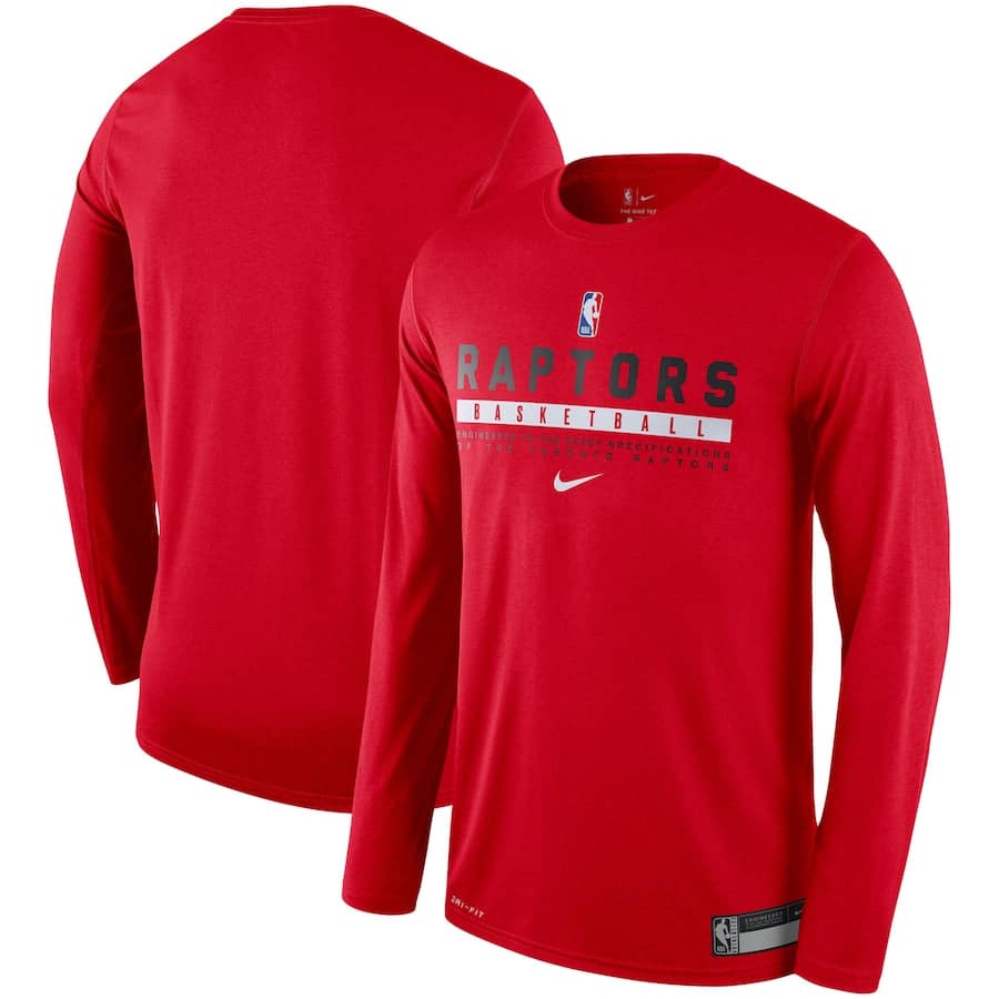 Toronto Raptors Practice Long Sleeve