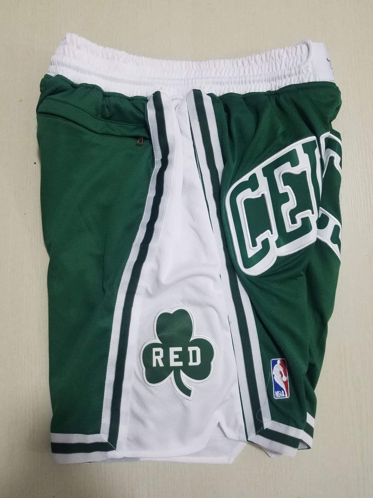 Boston Celtics 2021-22 City Edition Shorts - Image 2