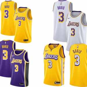 Anthony Davis Los Angeles Lakers City Edition Jersey