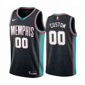 Custom Memphis Grizzlies Vancouver Grizzlies City Edition Jersey / Throwback Jersey