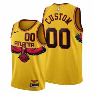Custom Atlanta Hawks 2021-22 City Edition Jersey
