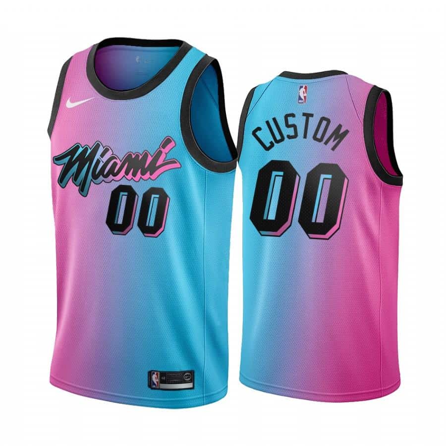 Custom Miami Heat City Edition Jersey
