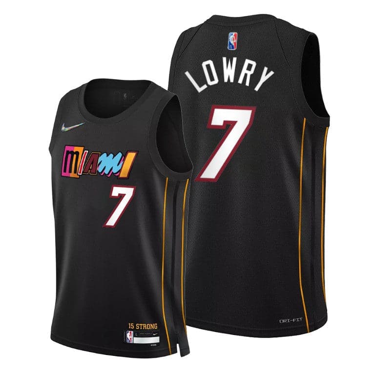 Custom Miami Heat 2021-22 City Edition Jersey - Image 5
