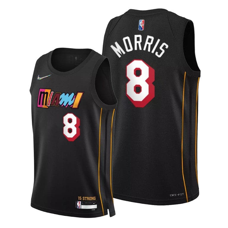 Custom Miami Heat 2021-22 City Edition Jersey - Image 13